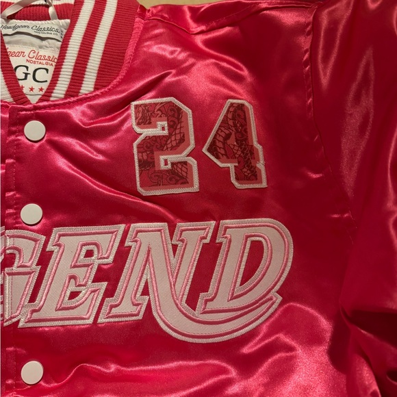 Legend Pink Varsity Jacket - Picture 1 of 4